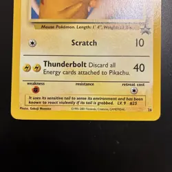 Pikachu SNAP Promo 26/53 Wotc Black Star Promo Pokemon NM/LP - Image 3
