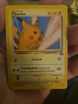 Snap Pikachu #26 Black Star Promo Pokemon Card Wotc - Image 1