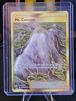 Mt. Coronet SV89/SV94 Hidden Fates: Shiny Vault Holo Gold NM - Image 3