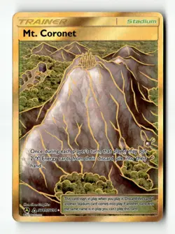 Mt. Coronet Shiny Holo Rare Hidden Fates: Shiny Vault SV89/SV94 NM Pokemon - Image 1