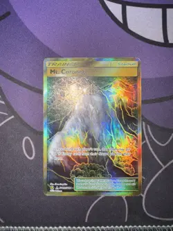 2019 Pokemon SV89/SV94 Mt. Coronet Full Art Gold Hidden Fates Shiny Vault NM - Image 1