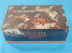 Magic The Gathering Innistrad: Midnight Hunt Sealed Draft Booster Box English - Image 1