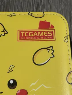 TCG Games Pikachu Full Size Zip Up Pokemon Card Binder Holds 400 Cards NEW! - Image 3