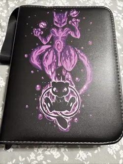 400 Card Pocket Binder with 4 Pocket Trading Cards Album Folder Pokemon - Image 1