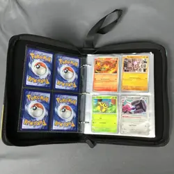 NEW Pokemon Card Binder 50 Pages Album Holds 400 Cards + 12 Cards Included! - Image 1