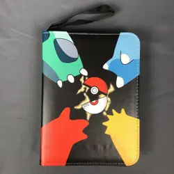 NEW Pokemon Card Binder 50 Pages Album Holds 400 Cards + 12 Cards Included! - Image 2