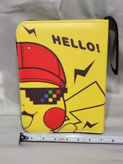 Pikachu Pokemon Card Binder New Sealed Holds 440 Cards with Sleeves and Pages - Image 2