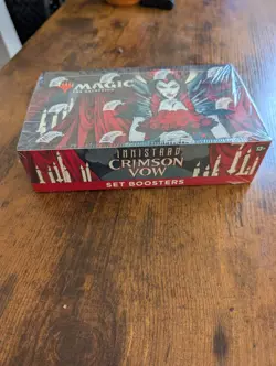 Sealed Magic: The Gathering Innistrad: Crimson Vow Set Booster Box 630509994496 - Image 1