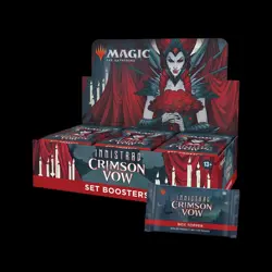 MTG Magic The Gathering Innistrad Crimson Vow Set Booster Box 2021 - Image 1