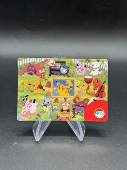 Pikachu Charizard Holo Pokemon Vintage Pocket Monsters Vending Prism Sticker 462 - Image 2