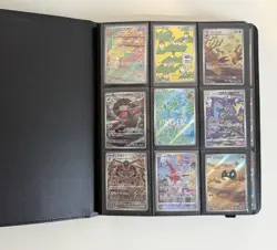 Pokemon Card Binder Lot 232 Cards Japanese Art Rare EX Mega Evolution SV VMAX - Image 1