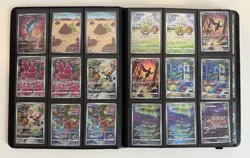 Pokemon Card Binder Lot 232 Cards Japanese Art Rare EX Mega Evolution SV VMAX - Image 5