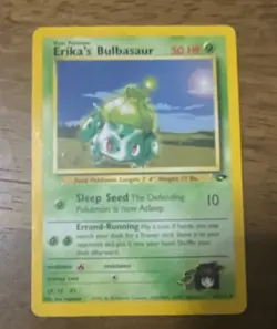 Pokemon Erika's Bulbasaur Gym Challenge 39/132 Regular Uncommon 2000 English - Image 1