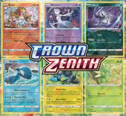 Pokemon TCG SWSH Crown Zenith | Choose Your Card | Holo/Reverse Holo/Ultra - Image 1