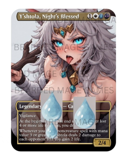 Y'shtola, Night's Blessed Commander Final Fantasy Anime Waifu Holo Foil Full Art - Image 3