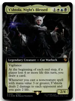 Y'shtola, Night's Blessed (Extended Art) NM Foil M Commander: FINAL FANTASY 191 - Image 1
