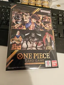 One Piece TCG Game Premium Card Leader Collection English - Sealed - Image 2