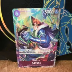 X.Drake Character OP01-114 5000 Power Regular English One Piece Card Game - Image 1