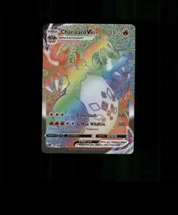 FAN-ART READ DESCRIPTION BELOW SPARKLING HOLO CHARIZARD Pokemon Card p2 - Image 1