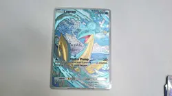 3D TEXTURE+HOLO! Pokemon Pocket TCG Lapras Illustration Card! MUST HAVE! - Image 2