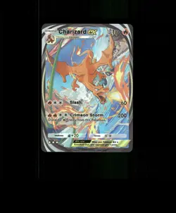 FAN-ART READ DESCRIPTION BELOW HOLO Charizard Card Charizard Pokemon Card p1 - Image 1
