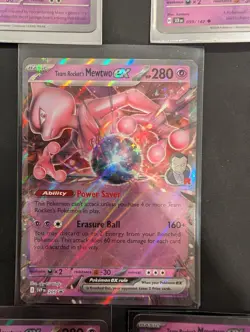 Lot Of Five (5) Mewtwo Cards - Image 4