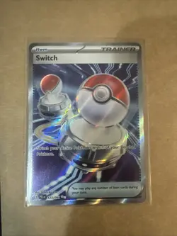 Switch 123/094 Double Rare Phantasmal Flames Pokemon TCG NM Card Pokemon - Image 1