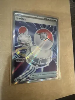 Switch 123/094 Double Rare Phantasmal Flames Pokemon TCG NM Card Pokemon - Image 3