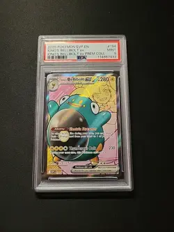 Iono's Bellibolt ex 194 Sv: Scarlet & Violet Promo Cards Holo Black Star PSA 9 - Image 2