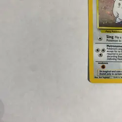 Pokemon TCG Base Set 2 Clefairy 6/130 Vintage Holo Unlimited Rare Swirl/NM - Image 5