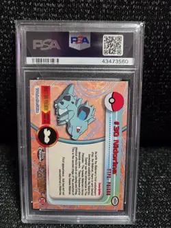 PSA 10 2000 Pokemon Game Topps Chrome Nidorina TV Rare GEM MINT Base Set #30 - Image 2