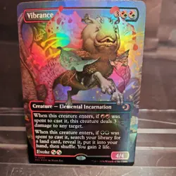Vibrance FOIL Borderless - Lorwyn Eclipsed MTG - Image 1