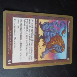 Mtg Masticore LP/NM Urza's Destiny World Championships Gold Border Reserved List - Image 2