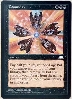 Doomsday X1 Weatherlight Mtg Magic the Gathering - Image 1