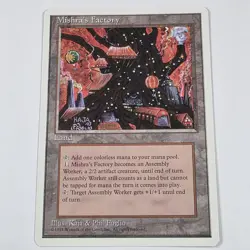 Mishra's Factory - LP - Magic the Gathering Fourth Edition - Image 1