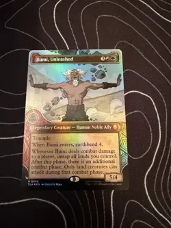 Bumi, Unleashed (Showcase) Avatar: The Last Airbender Foil - Image 1