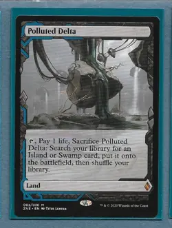 29 Polluted Delta Zendikar Rising Expeditions ZNE 002 NM Never Played MTG - Image 1