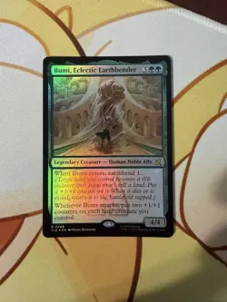 Bumi, Eclectic Earthbender Avatar: The Last Airbender: Eternal-Legal Foil - Image 1