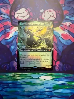 Avatar Kyoshi, Earthbender Avatar: The Last Airbender Extended Art Foil Mythic - Image 1