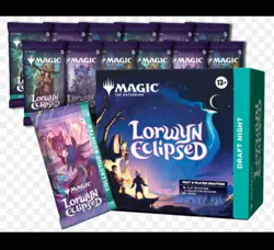 Magic The Gathering Lorwyn Eclipsed Draft Night Factory Sealed MTG Box + *Bonus* - Image 1