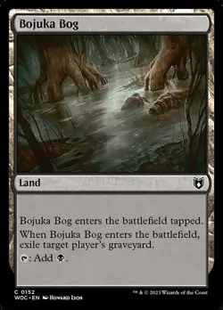 1x Bojuka Bog NM Eng MTG - Commander : WOE - Image 1