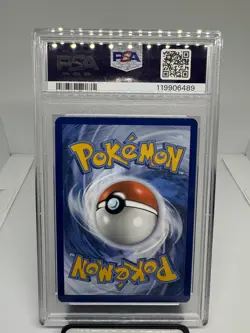POKEMON PSA 10 2025 SV Destined Rivals Team Rocket's Meowth 203/182 IR - Image 2