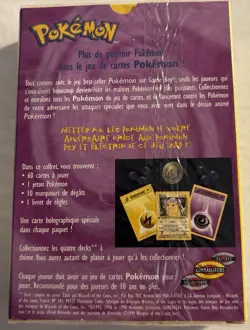 1st Edition Pokemon Base Set Starter Theme Deck Factory Sealed WoTC FRENCH - Image 2