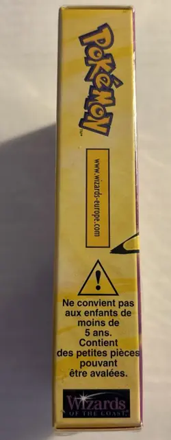 1st Edition Pokemon Base Set Starter Theme Deck Factory Sealed WoTC FRENCH - Image 4