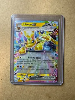 Pokemon TCG: Jolteon ex 030/131 NM Sv: Prismatic Evolutions Holo Double Rare - Image 1