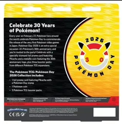 Pokemon TCG Pokemon Day 2026 Collection Box 4 Cases - Image 2