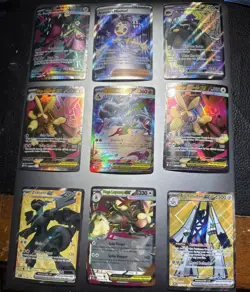 Pokemon Illustration Rare & Ultra Rare Double Rare Ex Lot Of 9 - Image 1