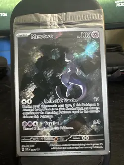 Pokemon Mewtwo TCG Scarlet & Violet 151 Promo Holo Rare 052 UPC NM sealed - Image 1