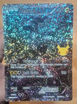 Pokemon TCG Zekrom 114/114 Celebrations Classic Collection Holo - Image 1