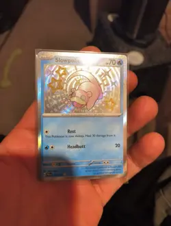 Pokemon TCG Slowpoke 116/091 Sv: Paldean Fates Holo Shiny Rare NM Paldean Fates - Image 1